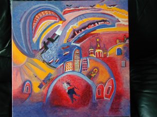 peinture de Josette Bude Laurent